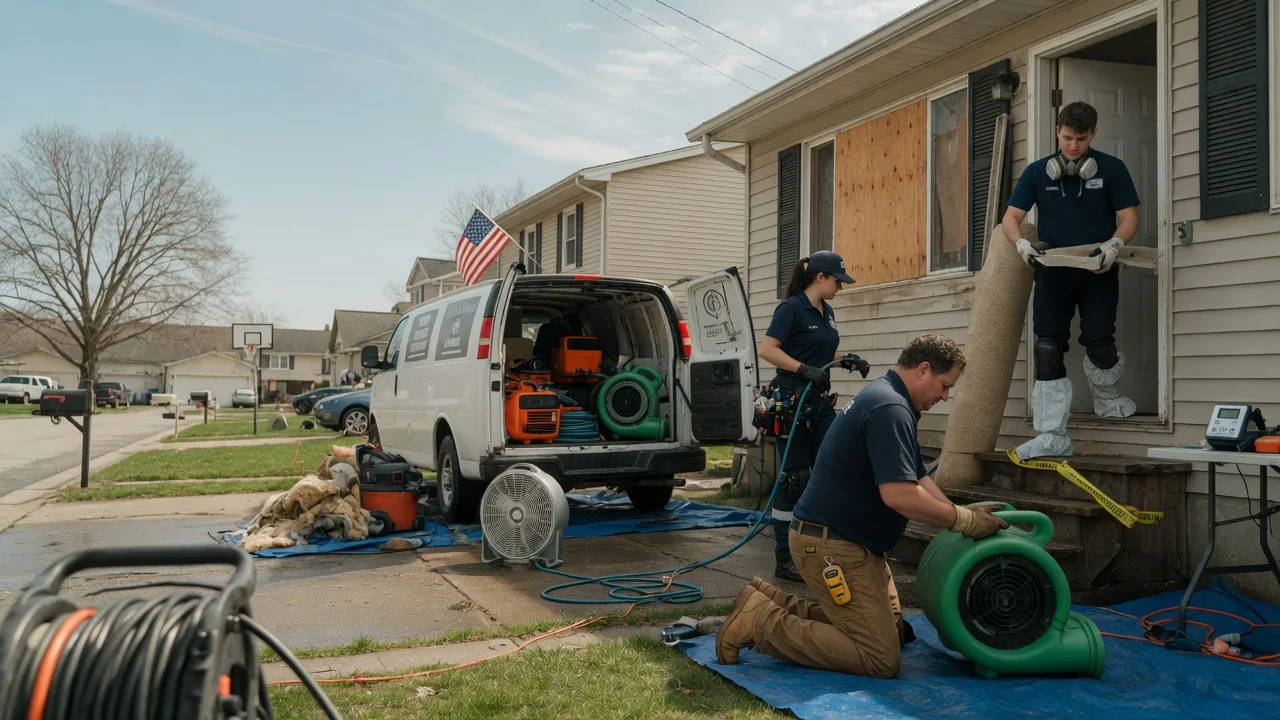Water Damage Restoration in Warden, WA near me